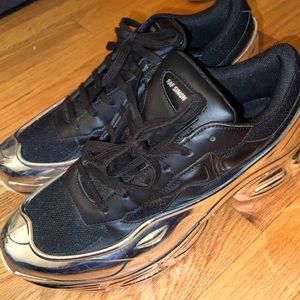 Size 9 1/2 RAF SimonsXOzweego “mirrored-black”